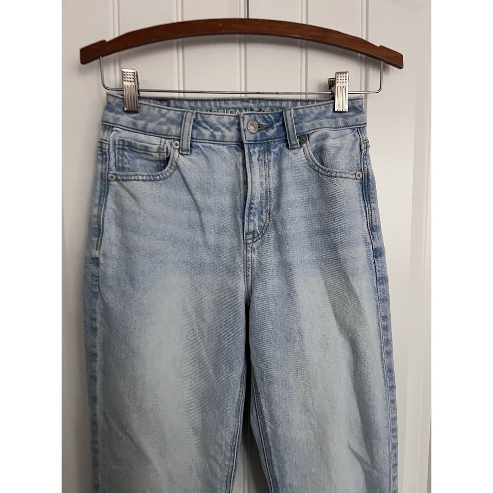 American Eagle Outfitters Womens 0 Short Women Strigid Denim Jeans Blue 611